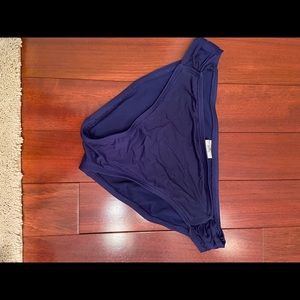 Navy blue bathing suit